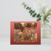 ルイ・アストンナイトの花の庭 ポストカード (スタンド正面)