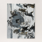 ルイ・ウィリアム・ウェインによる高速道路強盗 ジグソーパズル (縦)