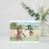 ルイ・ウィンによる予期せぬ贈り物の占い ポストカード (スタンド正面)