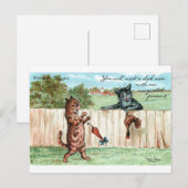 ルイ・ウィンによる予期せぬ贈り物の占い ポストカード (正面/裏面)