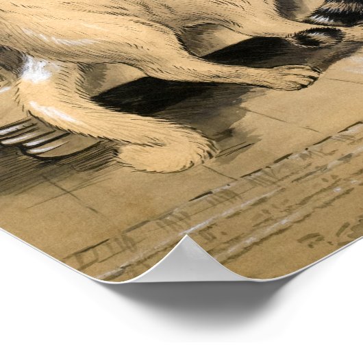 ルイ・ウィンによる前進 ポスター (角)