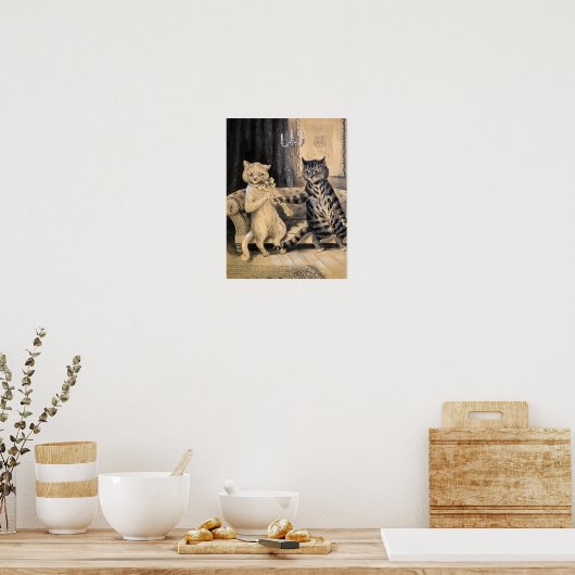 ルイ・ウィンによる前進 ポスター (キッチン)