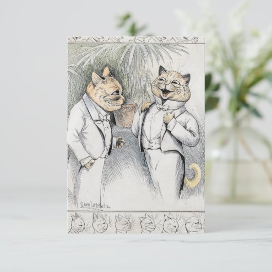 ルイ・ウィンによる夕食後のジョーク サンキューカード (スタンド正面)