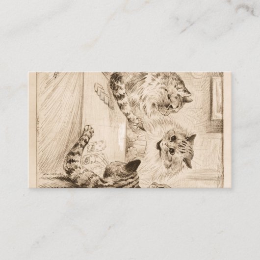 ルイ・ウィンによる溜息橋 名刺 (正面)