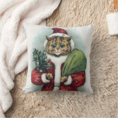 ルイ・ウィンのクリスマス猫 クッション (ブランケット)