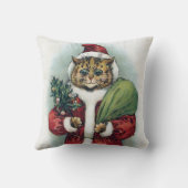 ルイ・ウィンのクリスマス猫 クッション (裏面)