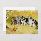 ルイ・ウィンのバーディを見る ポストカード (正面/裏面)