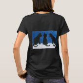 ルイ・ウィンの猫たち Tシャツ (裏面)