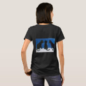 ルイ・ウィンの猫たち Tシャツ (裏面フル)