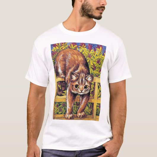ルイ・ウィンの猫 Tシャツ (正面)
