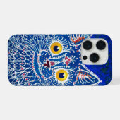 ルイ・ウェインによるゴシック調の猫 iPhoneケース (裏面横)