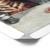 ルイ・ウェインによるヴィンテージ猫の独身パーティー ポスター (角)