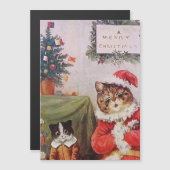 ルイ・ウェインのクリスマス猫 ヴィクトリア時代のファミリー (正面/裏面)