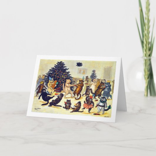 ルイ・ウェインのクリスマス・パーティー シーズンカード (正面)