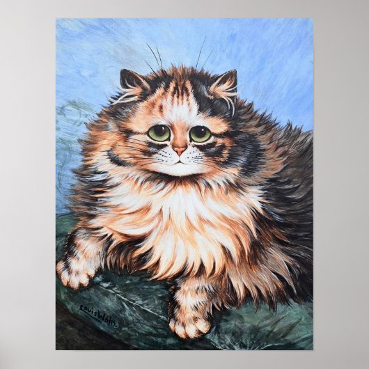 ルイ・ウェインのトラ猫 ポスター (正面)