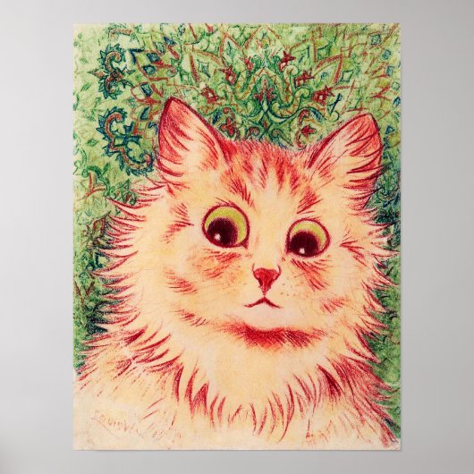 ルイ・ウェインの万華鏡の猫 ポスター (正面)