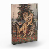 ルイ・ウェインの猫の国のクリスマス フォトブロック (左)