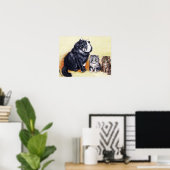 ルイ・ウェインの猫の災難 ポスター (ホームオフィス)