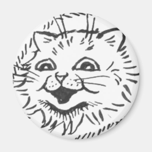 ルイ・ウェインの猫マグネット マグネット (正面)