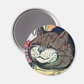 ルイ・ウェインの猫マグネット マグネット (正面/裏面)