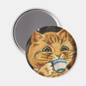 ルイ・ウェインの猫マグネット マグネット (正面/裏面)