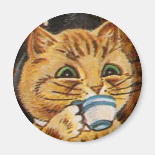 ルイ・ウェインの猫マグネット マグネット (正面)