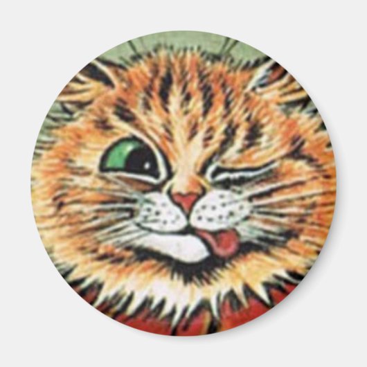 ルイ・ウェインの猫マグネット マグネット (正面)