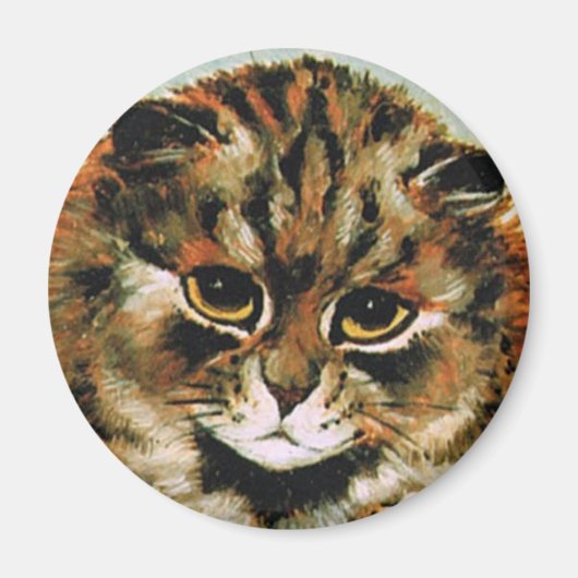 ルイ・ウェインの猫マグネット マグネット (正面)