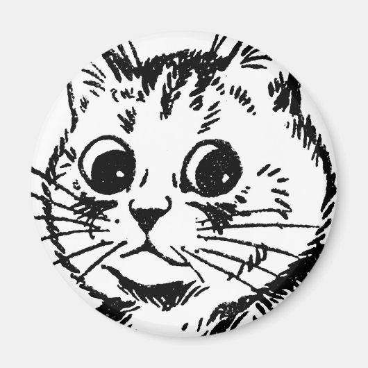 ルイ・ウェインの猫マグネット マグネット (正面)