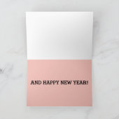 ルイ・ウェインの猫 新年のお祝いカード カード (内部)