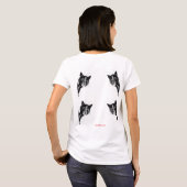 ルイ・ウェインの猫 2 Tシャツ (裏面フル)