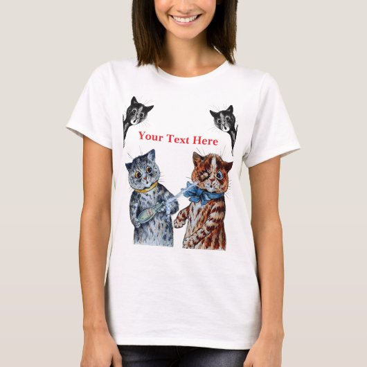 ルイ・ウェインの猫 2 Tシャツ (正面)