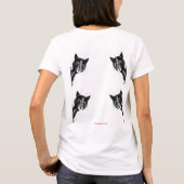 ルイ・ウェインの猫 2 Tシャツ (裏面)