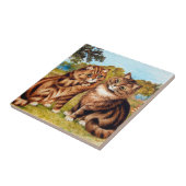 ルイ・ウェイン・ウィスパリング・キャット タイル (側面)