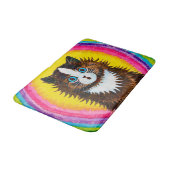 ルイ・ウェイン・ウィスパリング・キャット バスマット (アングル)