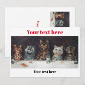 ルイ・ウェイン ポスター 招待状 (正面/裏面)