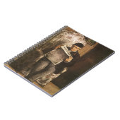 ルイ・オーギュストセザンヌの画家の読父 ノートブック (左側)