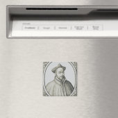 ルイ・ゴンザガの銅版画 アンティーク風アート マグネット (インサイチュ (食洗機))