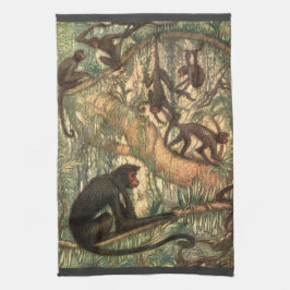 ルイ・サージェントによる赤い顔のクモの巣窟 キッチンタオル