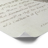 ルイ・ジョセフ・デ・モンカルム1790 ポスター (角)