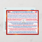 ルイ·デジョイをUSPSにようこそ。 ポストカード (正面/裏面)