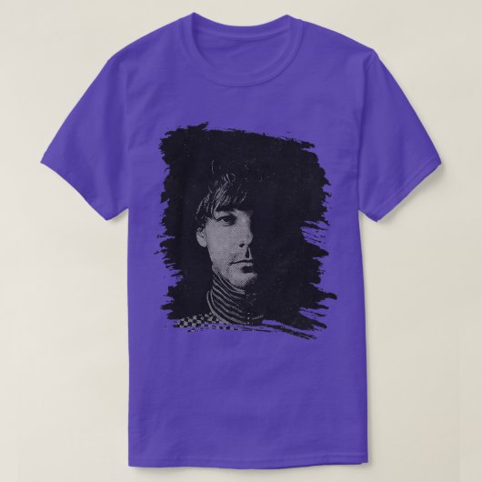 ルイ・トムリンソンレトロポスター Tシャツ (デザイン正面)