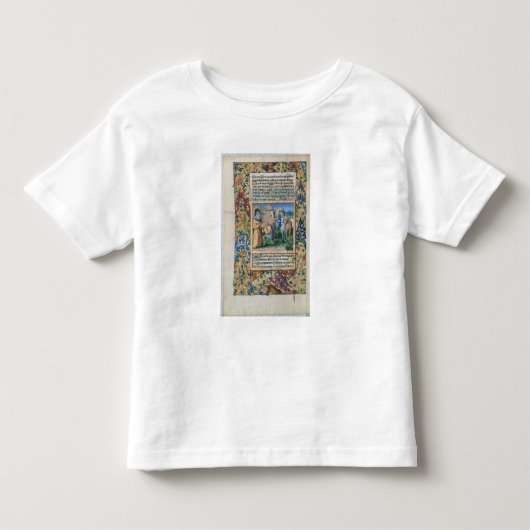 ルイ・ドルレアン時代の場面 トドラーTシャツ (正面)