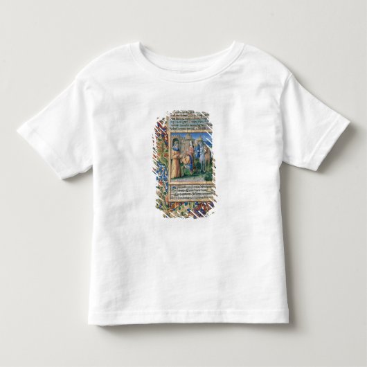 ルイ・ドルレアン時代の場面 トドラーTシャツ (正面)