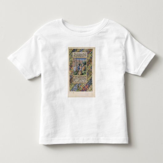 ルイ・ドルレアン時代の場面 トドラーTシャツ (正面)