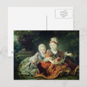 ルイ・ド・フランス・ドゥク・ド・ベリーとルイ・ド ポストカード (正面/裏面)