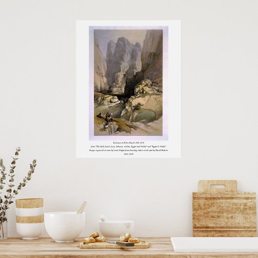 ルイ・ハゲによって石に刻まれた ポスター (キッチン)