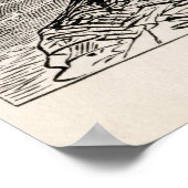 ルイ・ハールによるロキの罰 ポスター (角)