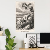 ルイ・ハールによるロキの罰 ポスター (ホームオフィス)