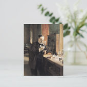 ルイ・パスツールの研究室， 1885 ポストカード (スタンド正面)